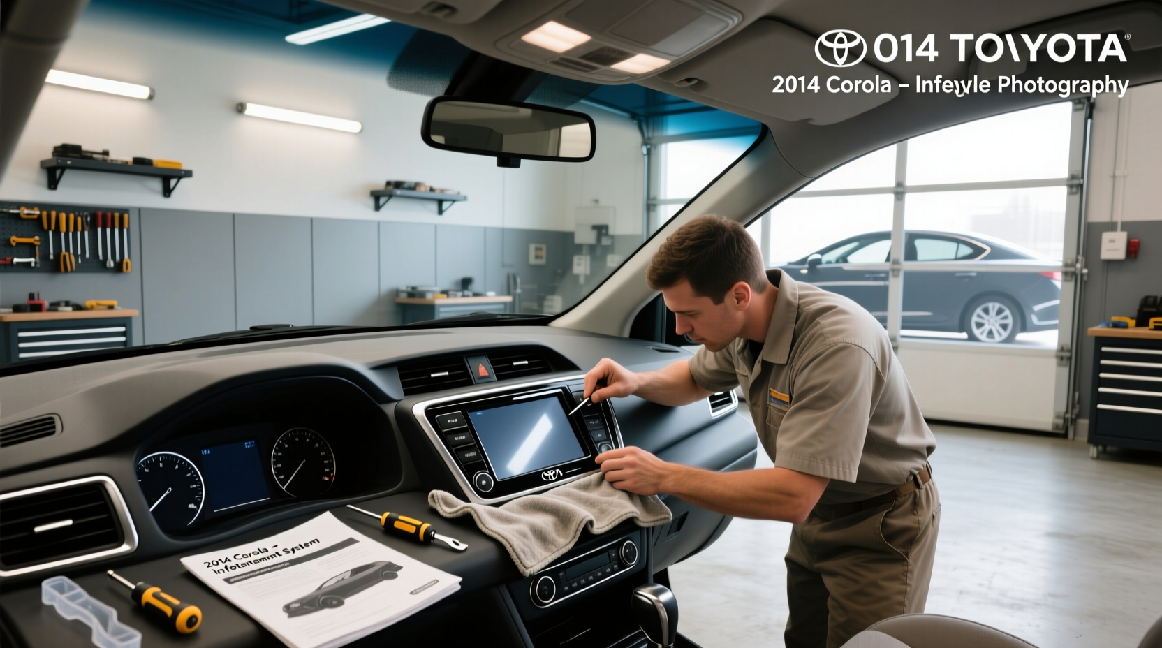 2014 corolla touch screen replacement guide