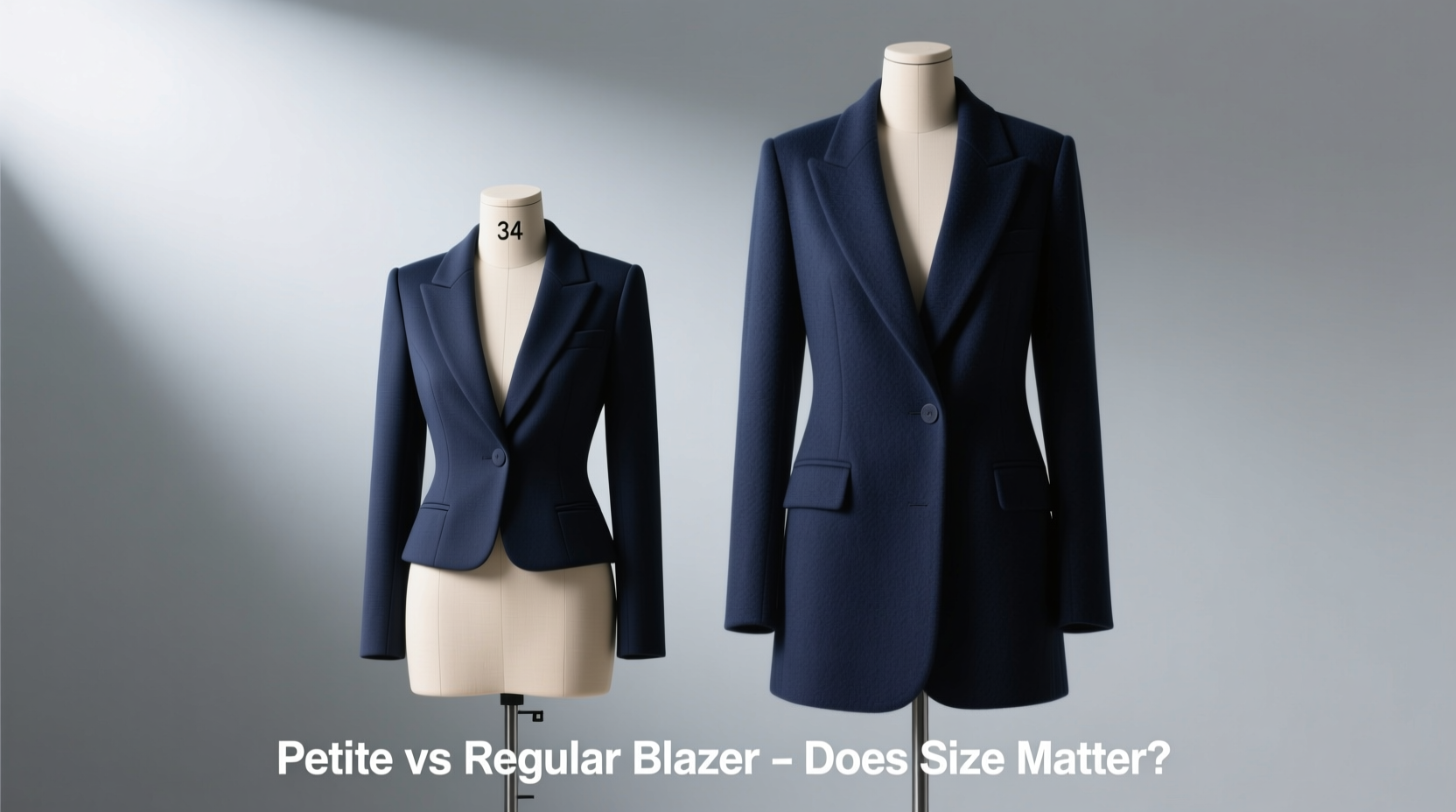 petite blazer vs regular blazer does size really matter or is it just about height