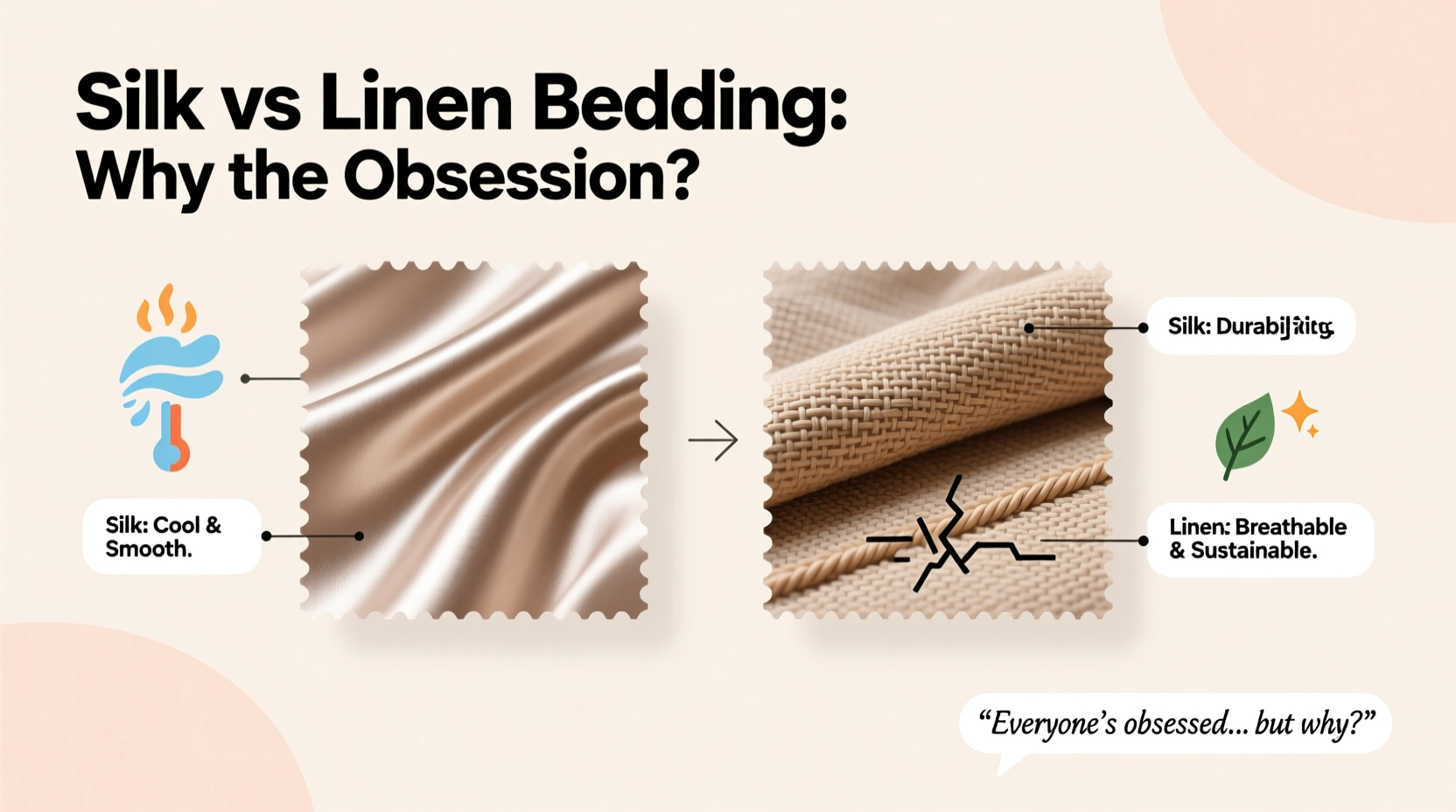 silk vs linen bedding why is everyone obsessed with silk all of a sudden