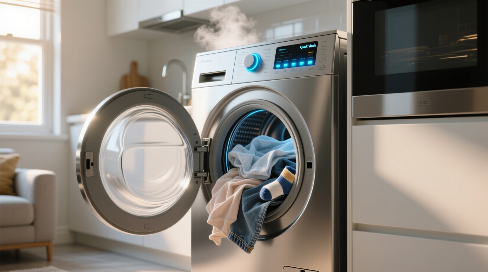quick wash laundry cycle
