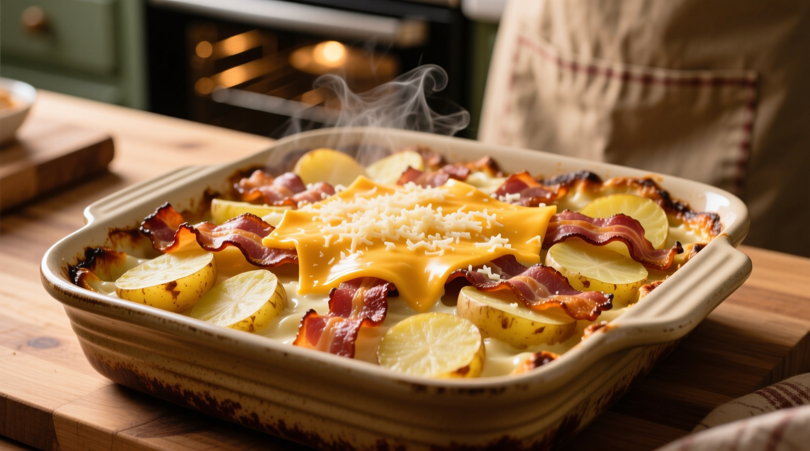 potato and bacon casserole