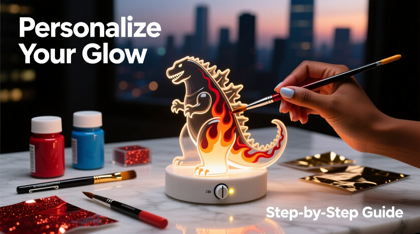 ultimate guide to personalizing your godzilla night light ornament for a unique glow