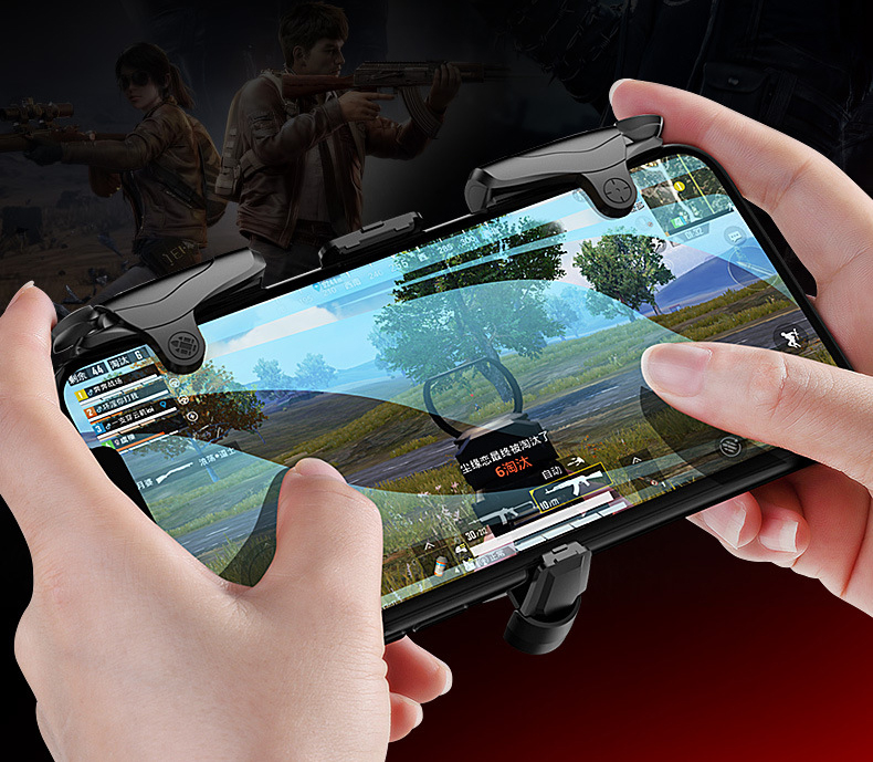 快速火吃鸡神器自动压力枪可调频率和连接点模式辅助按钮游戏控制