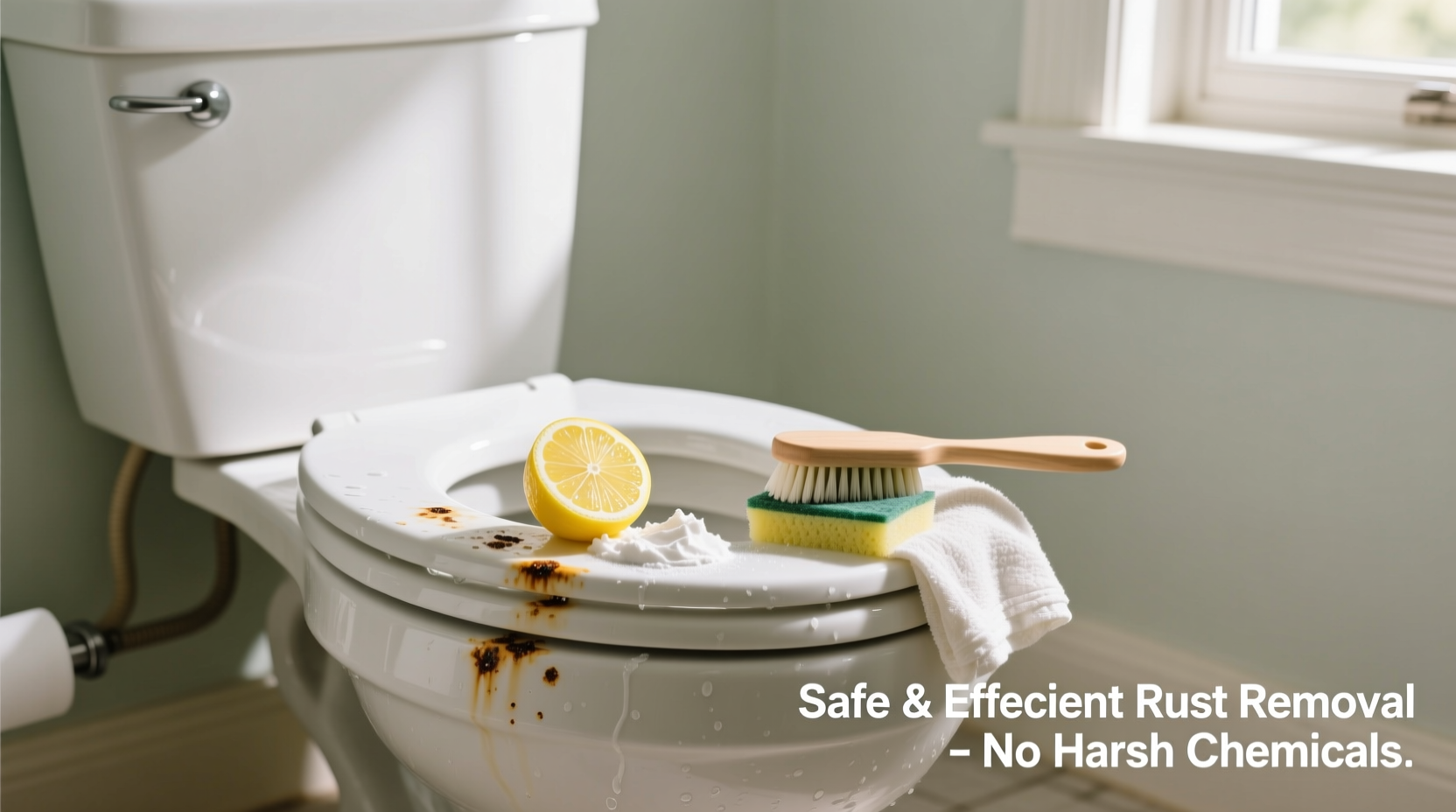 effective and safe methods to remove rust stains from your toilet without harsh chemicals