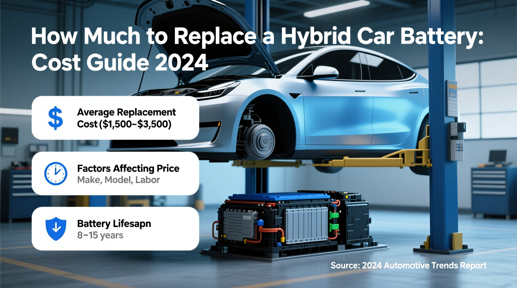 how much to replace a hybrid car battery