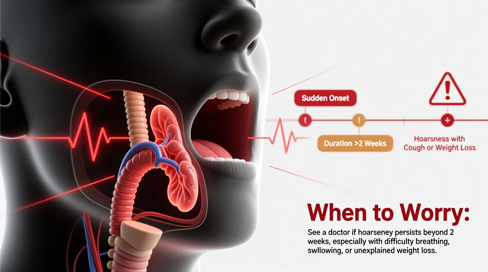 sudden raspy voice causes treatment and when to worry