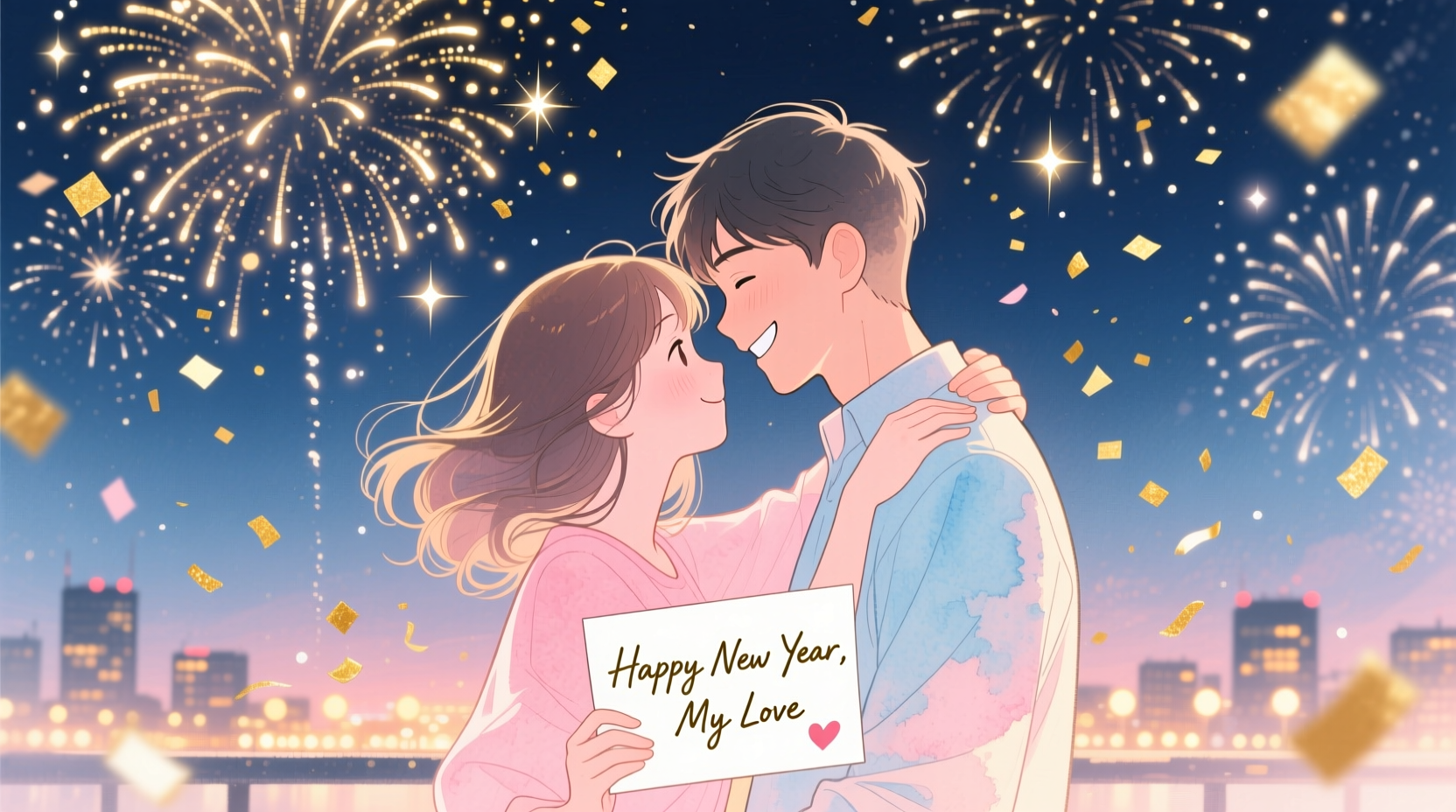 should i text my girlfriend happy new year