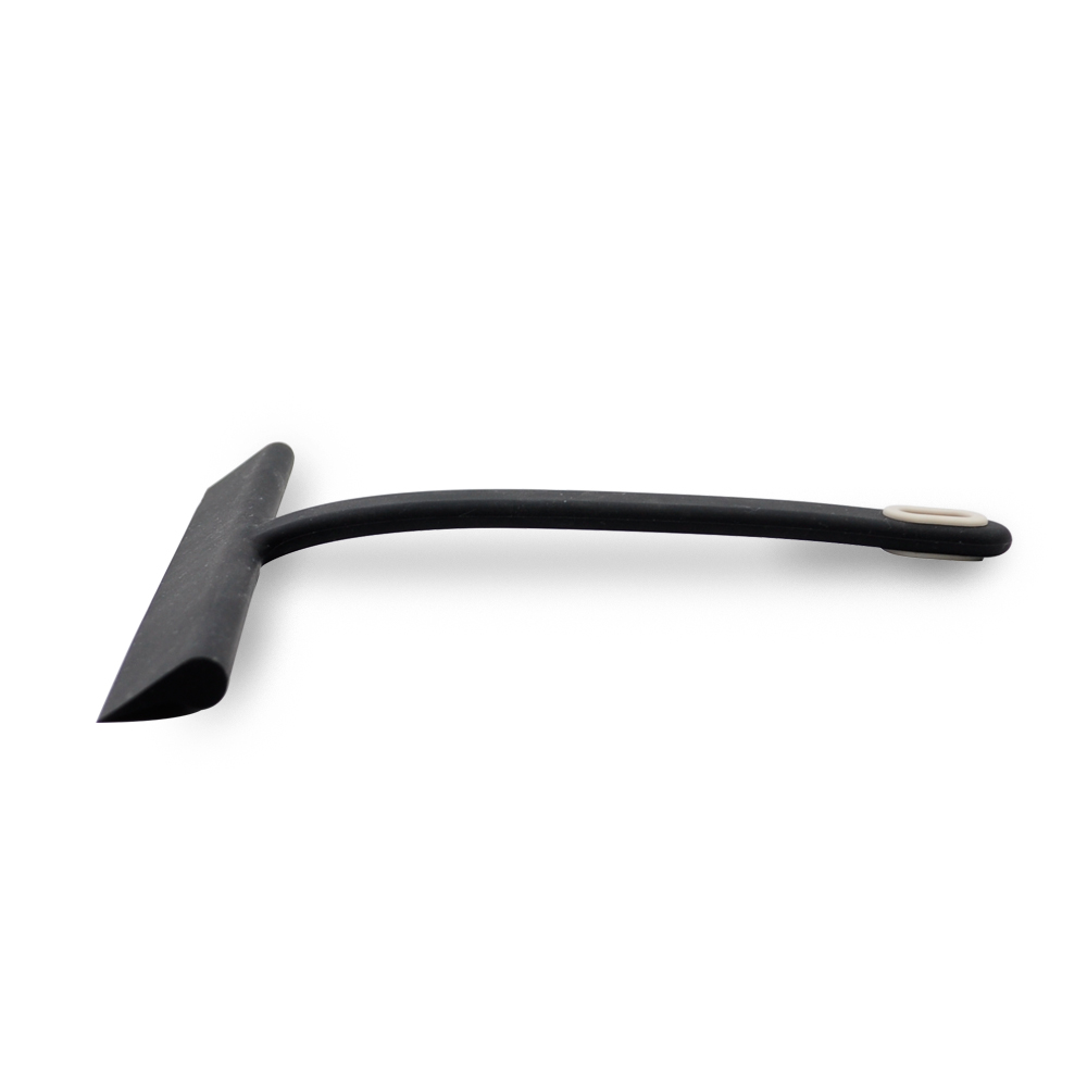 Amazon New Silicone Black/Gray Shower Squeegee Window clean wiper with Hook for Window Glass Mirror