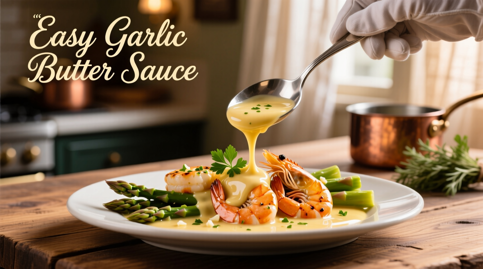 easy garlic butter sauce
