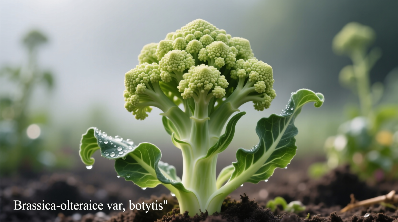 sprouting cauliflower