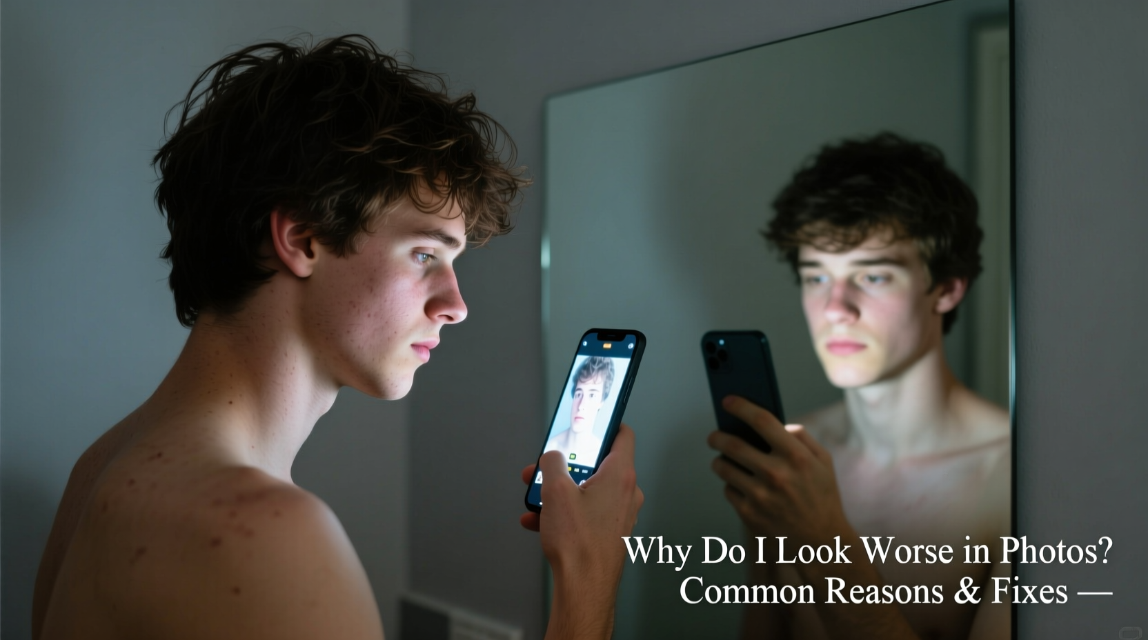 why do i look worse in pictures common reasons fixes