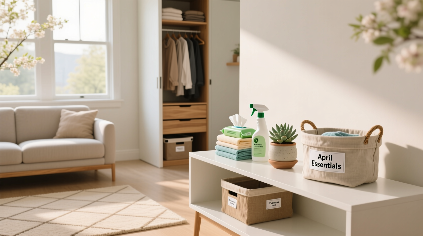 clean organize homekeeping society april essentials