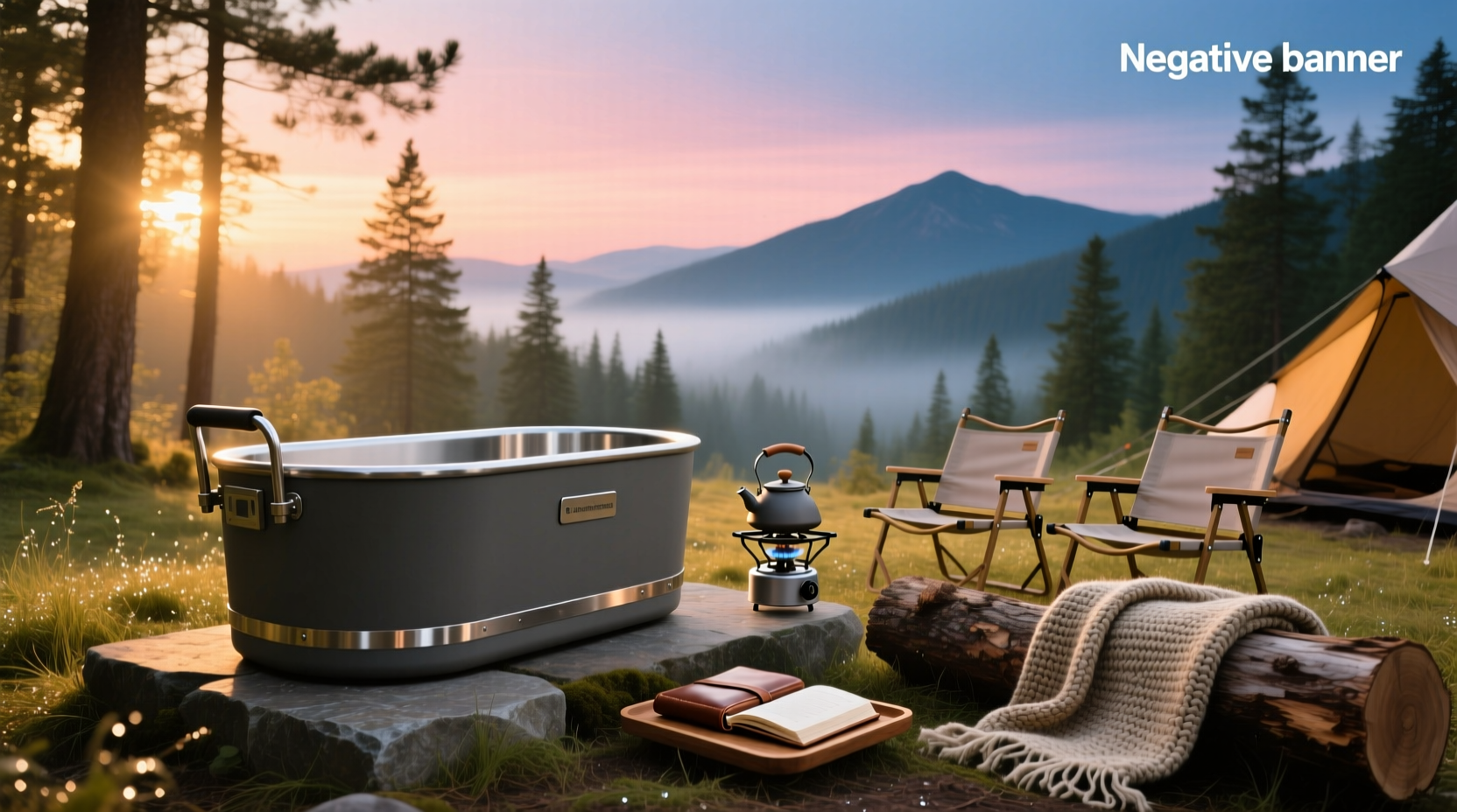 camping tubs for outdoor self care