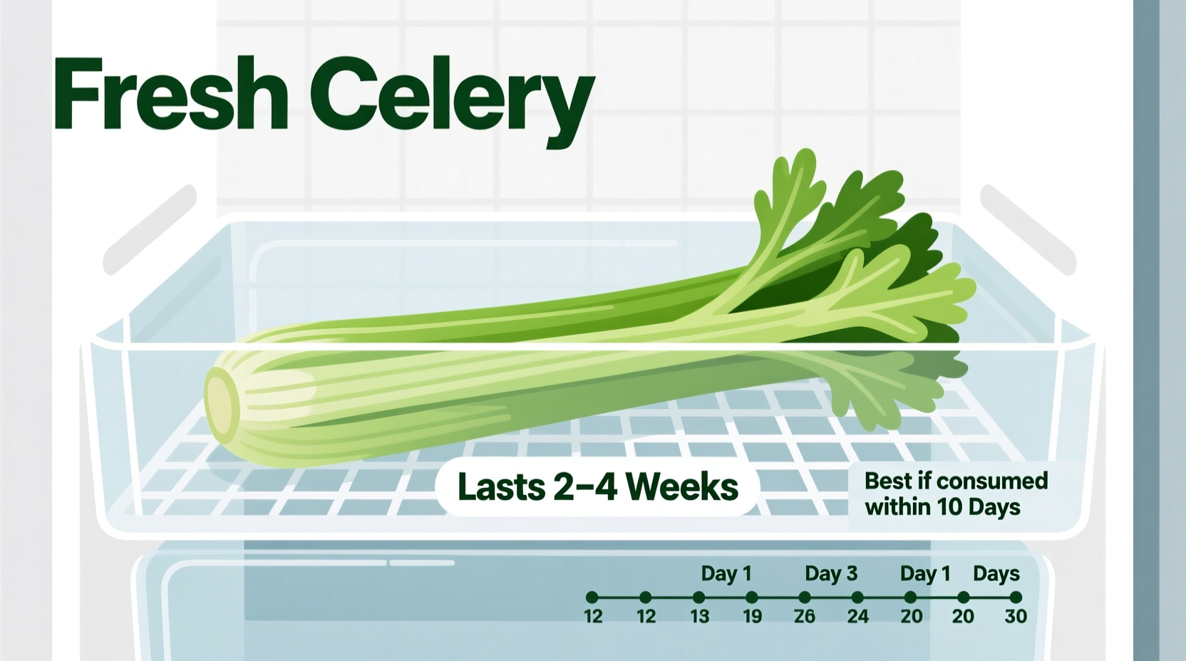 Celery Shelf Life: How Long It Lasts in Fridge (3-4 Weeks)