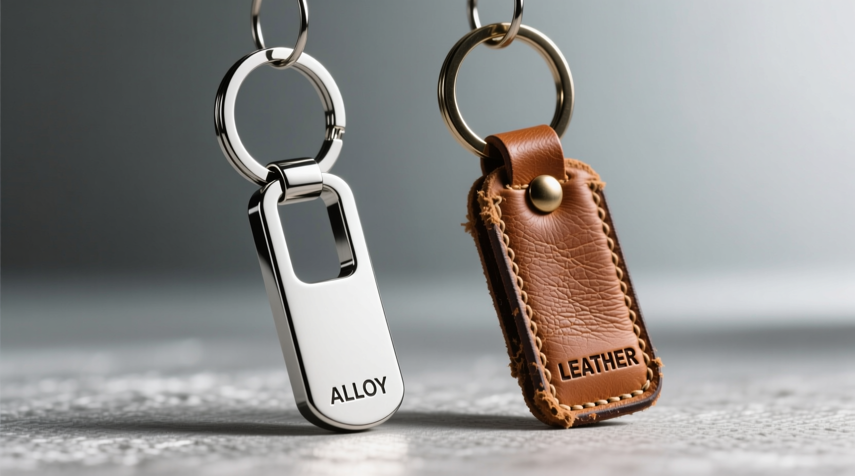 alloy keychain vs leather keychain which one holds up better with everyday use