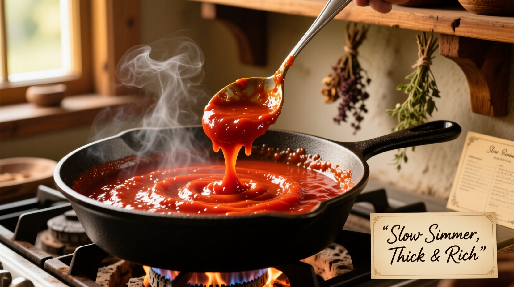 how to thicken up tomato sauce