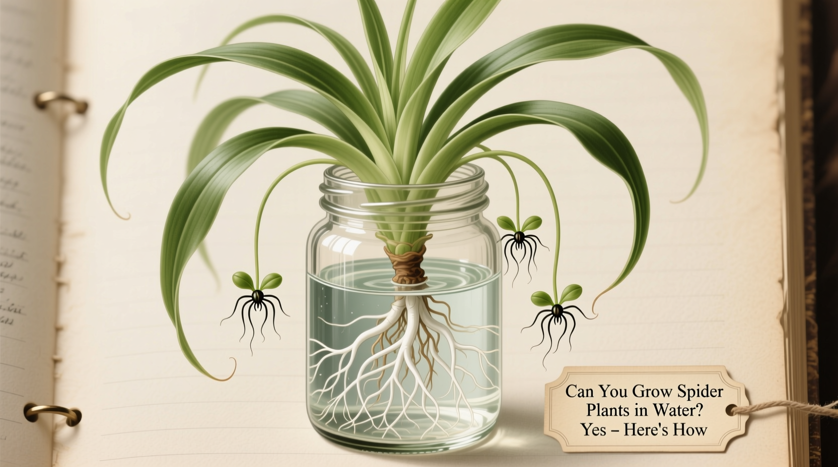 Can You Grow Spider Plants in Water? Yes – Here's How