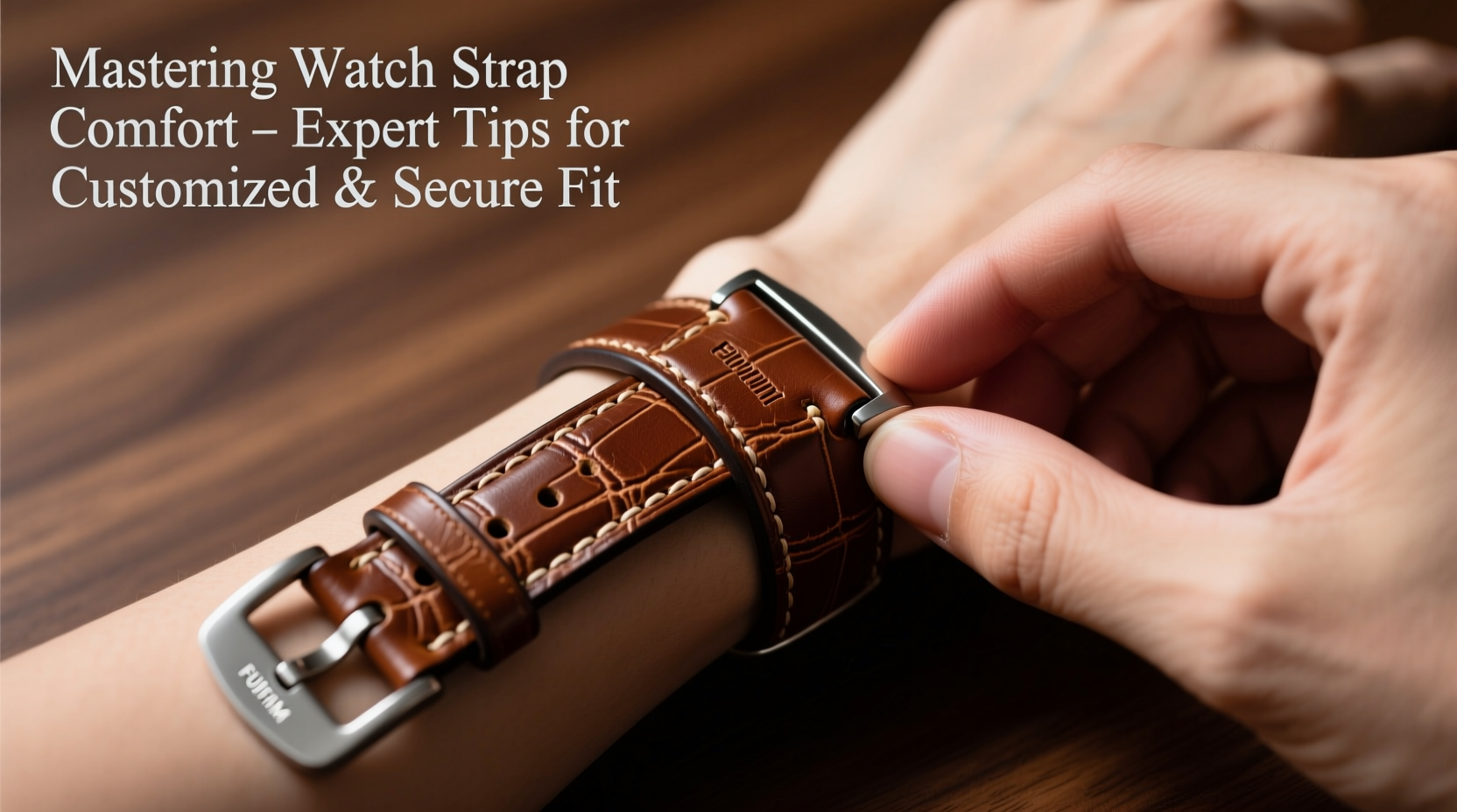 mastering watch strap comfort expert tips for a customized and secure fit