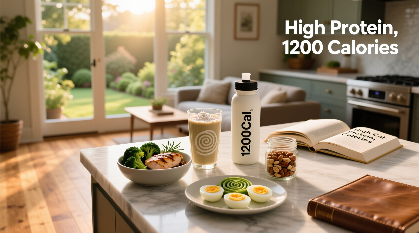 1200 calorie high protein diet plan guide