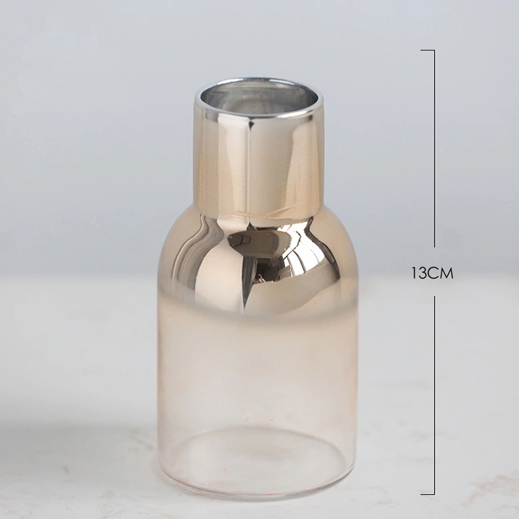 Wholesale western style glass vase bulk For Bedroom Office Balcony Flower Stand For Home Decor