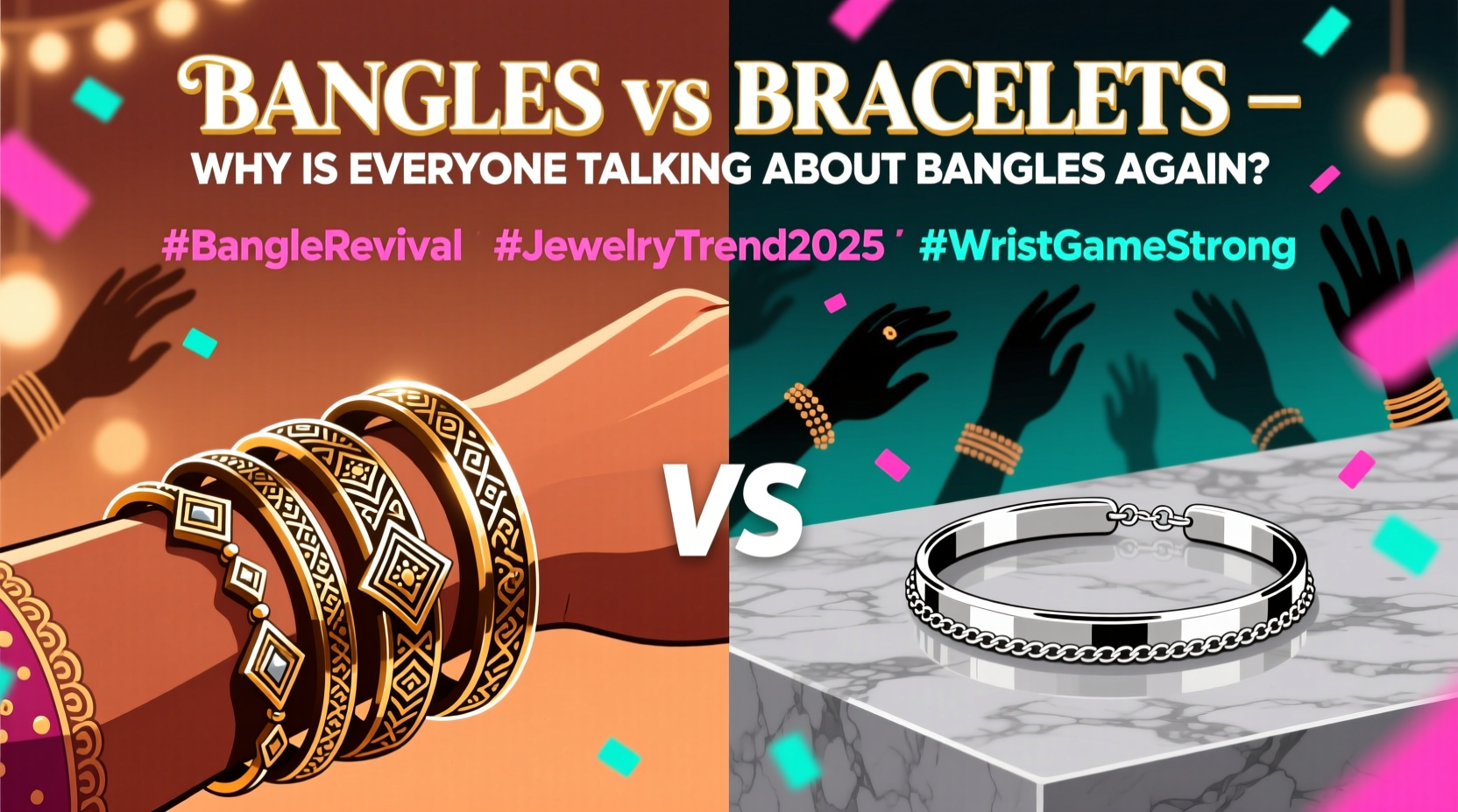 bangles vs bracelets why is everyone suddenly talking about bangles again