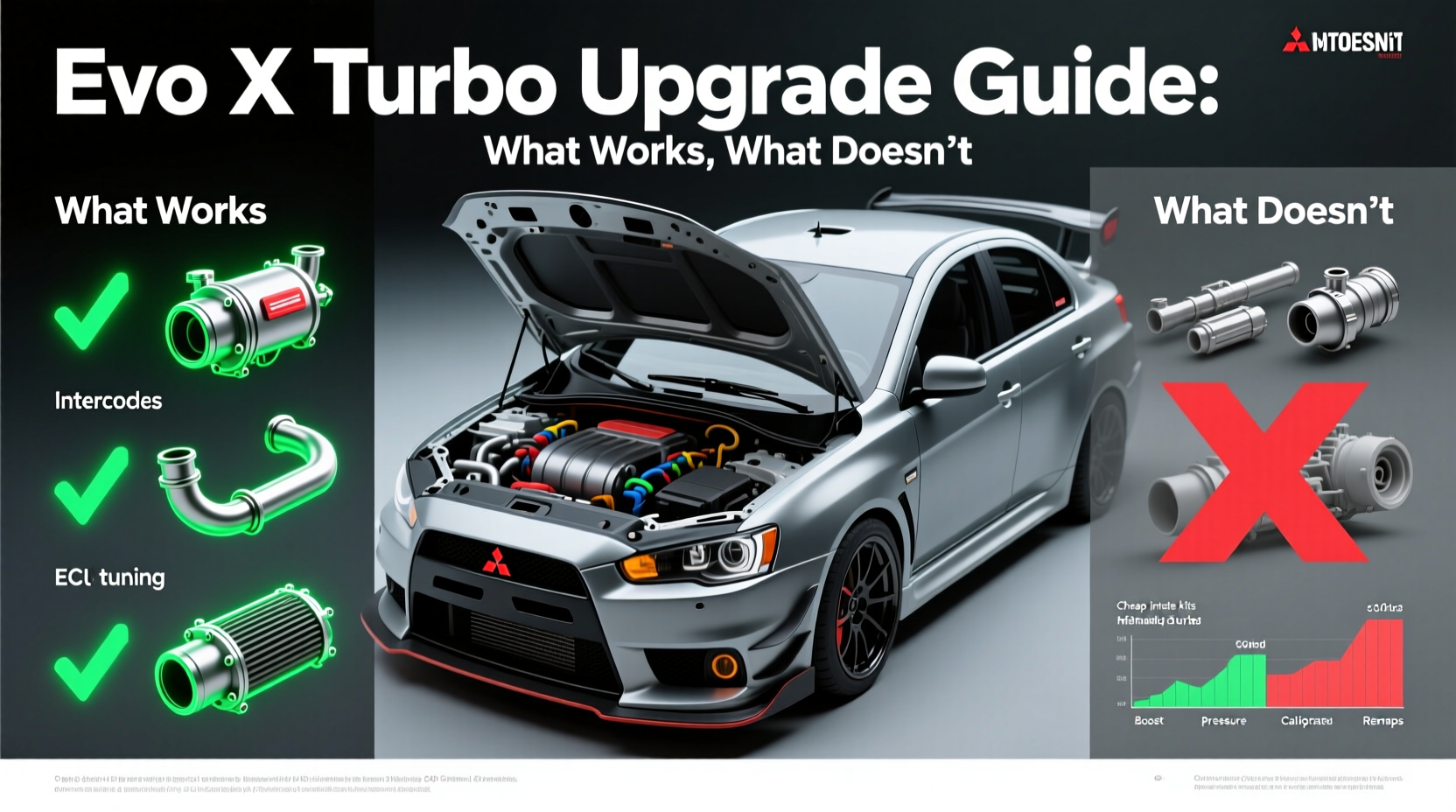evo x turbo upgrade guide