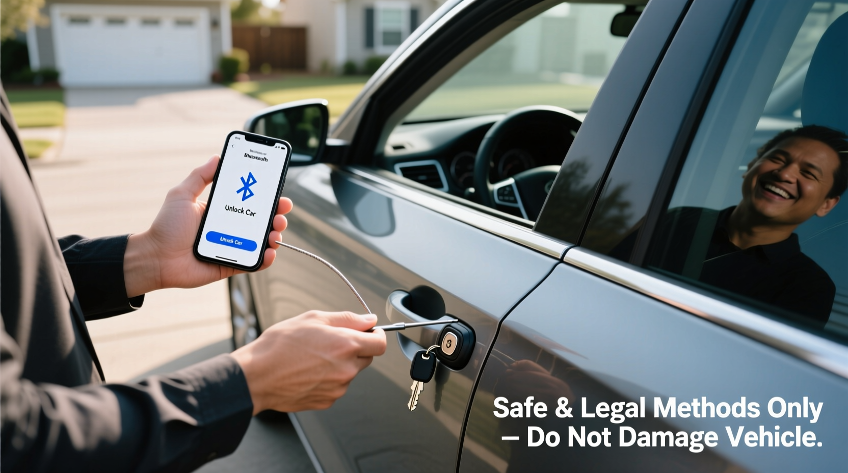 practical and safe methods to unlock your car without keys a step by step guide