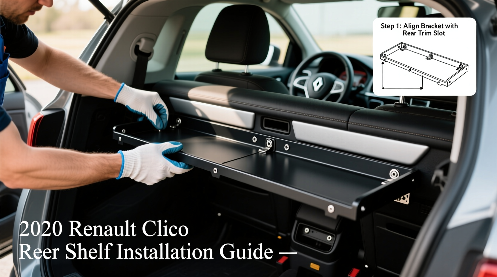 How to Install Rear Shelf in 2020 Renault Clio