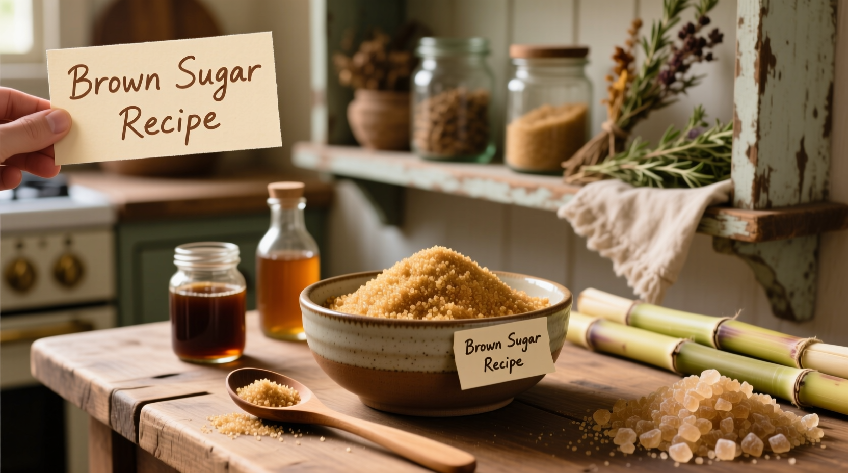 homemade diy brown sugar recipe