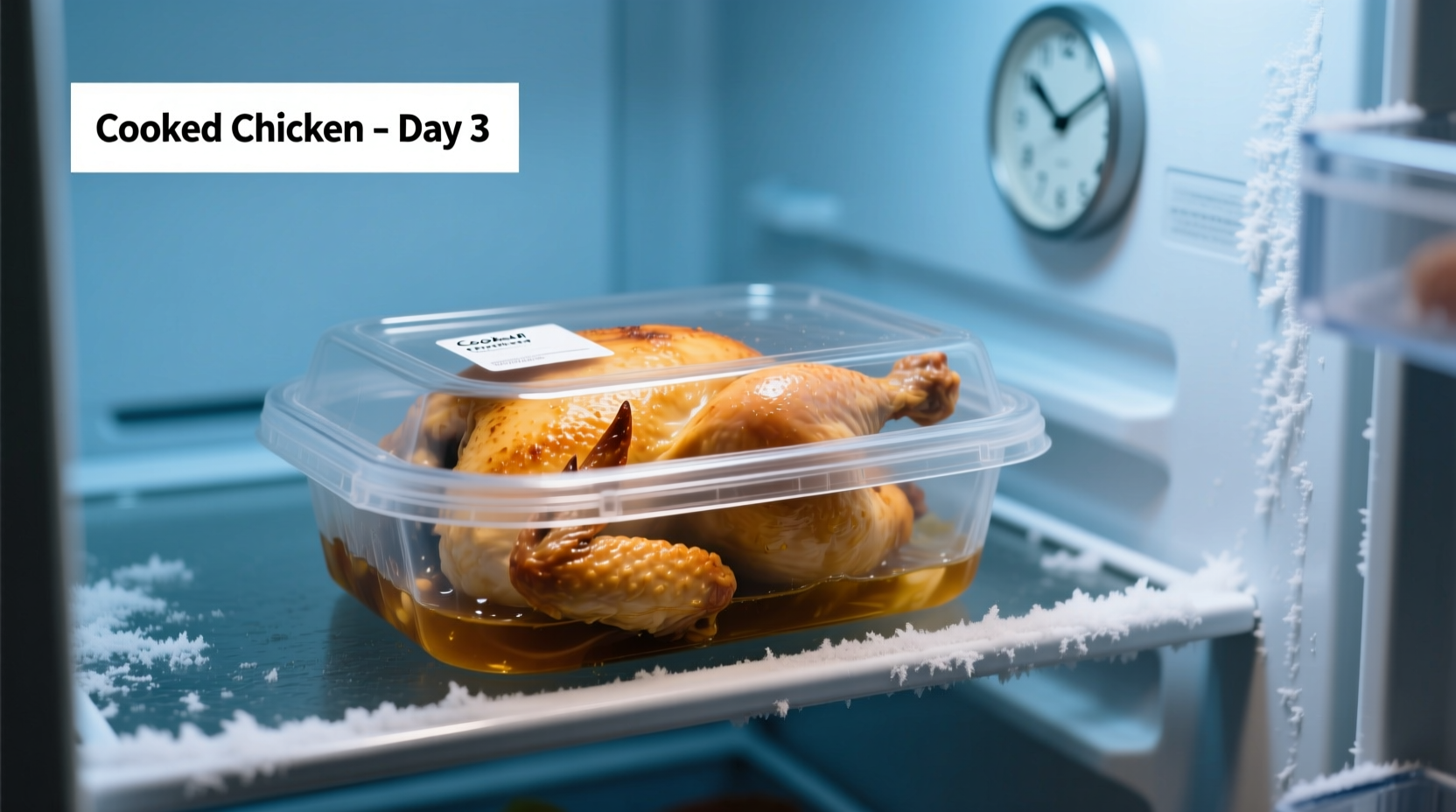 how long does cooked chicken last in the fridge