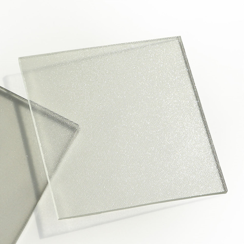 high efficiency transparent patterned solar glass panel