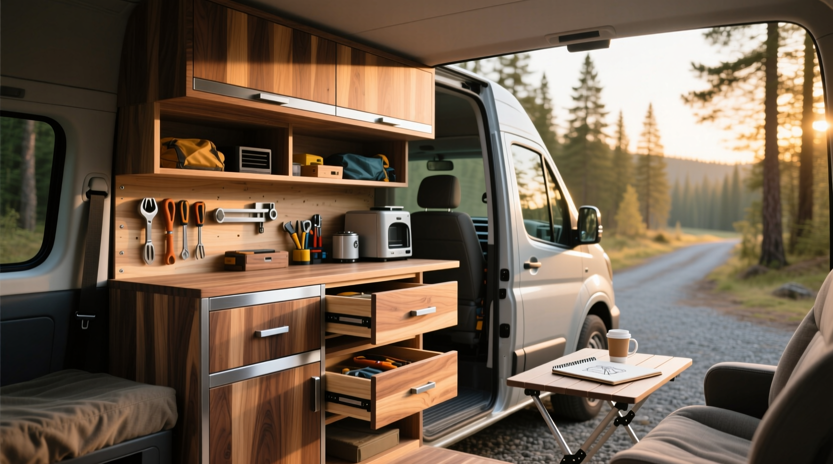 How to Build DIY Van Cabinets for Efficient Storage