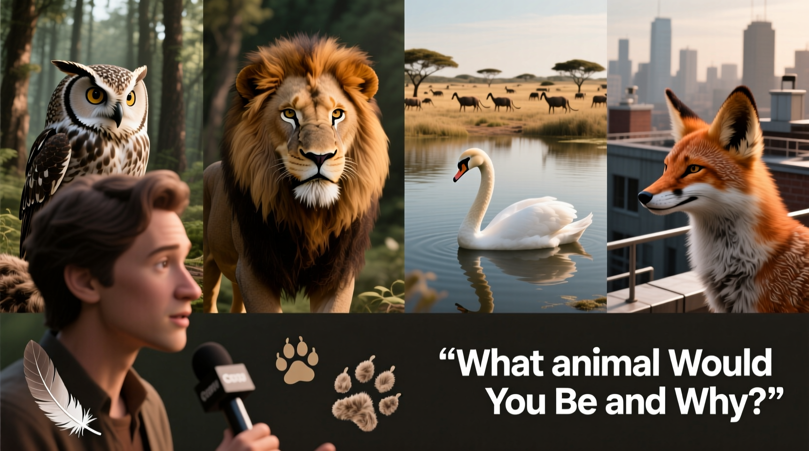 what animal would you be and why interview answers guide