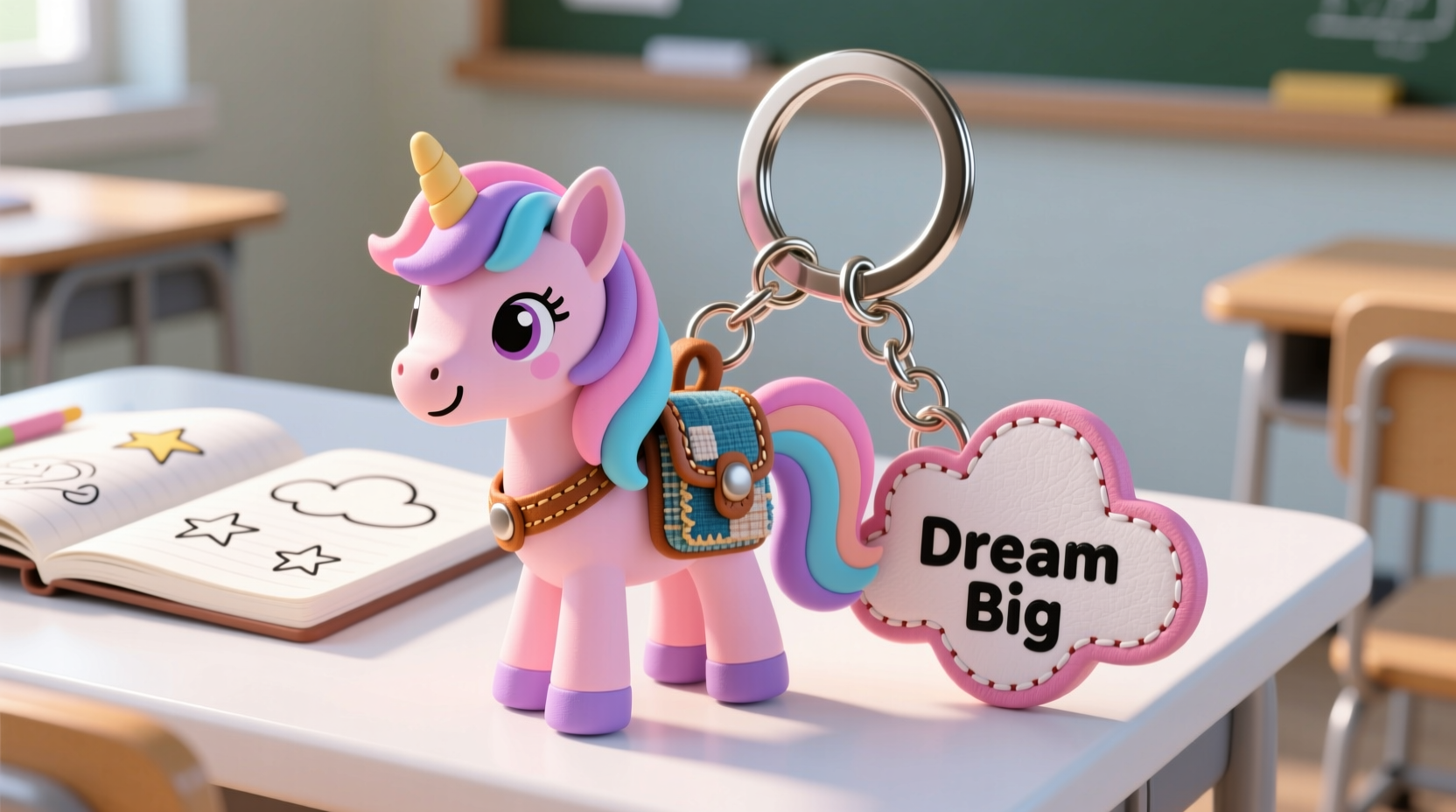 creative ways to style a pony keychain that makes your schoolbag stand out