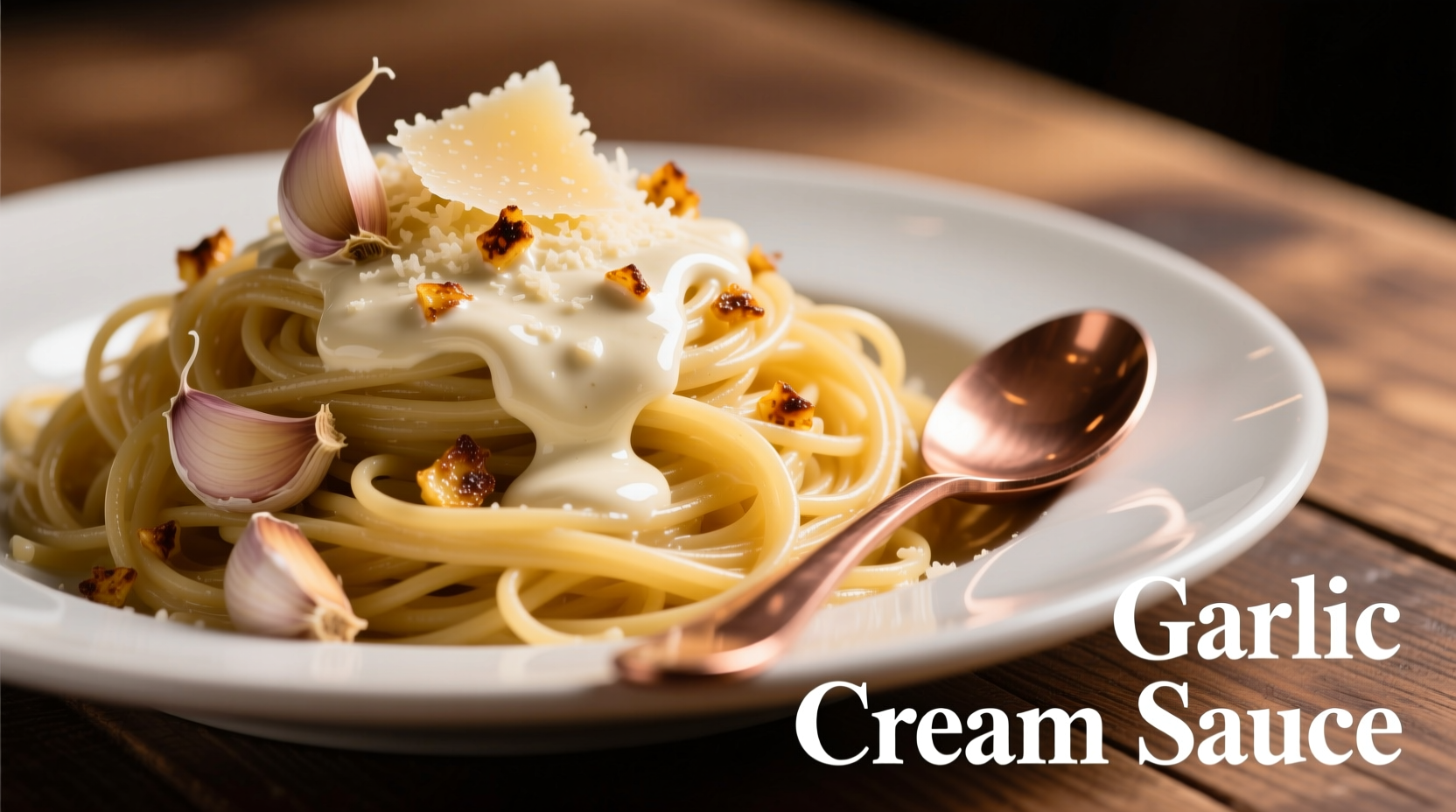 Perfect Garlic Cream Sauce for Pasta Recipe in 15 Minutes