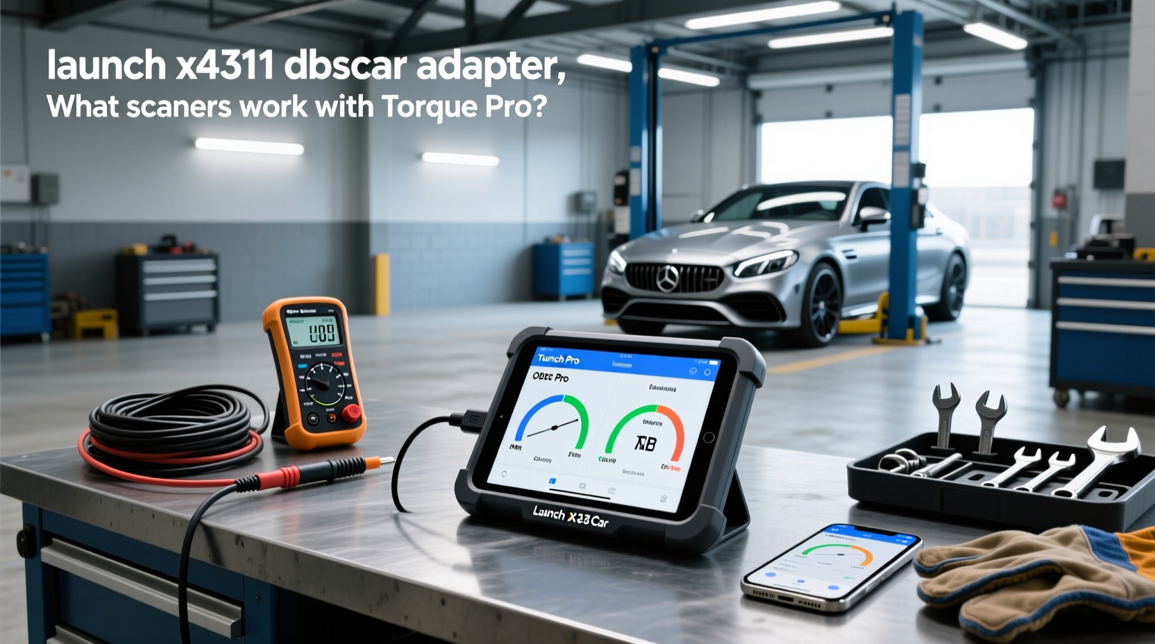 How to Choose Launch X431 DBScar Adapter & What Scanners Work with Torque Pro?