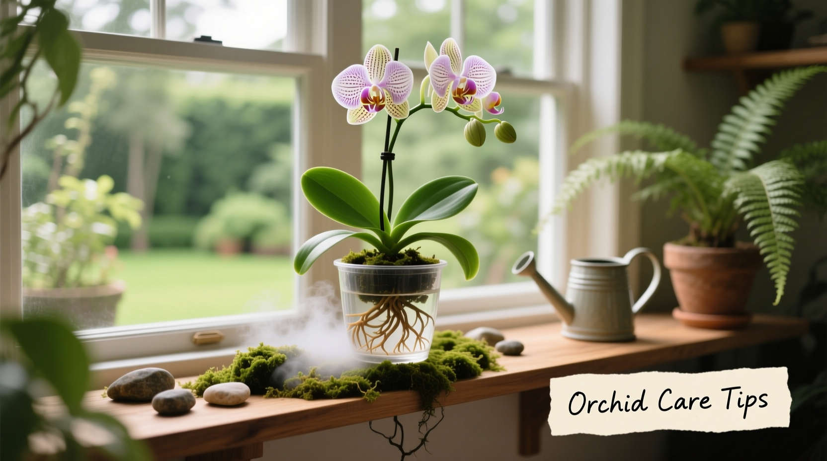 how to grow an orchid indoors