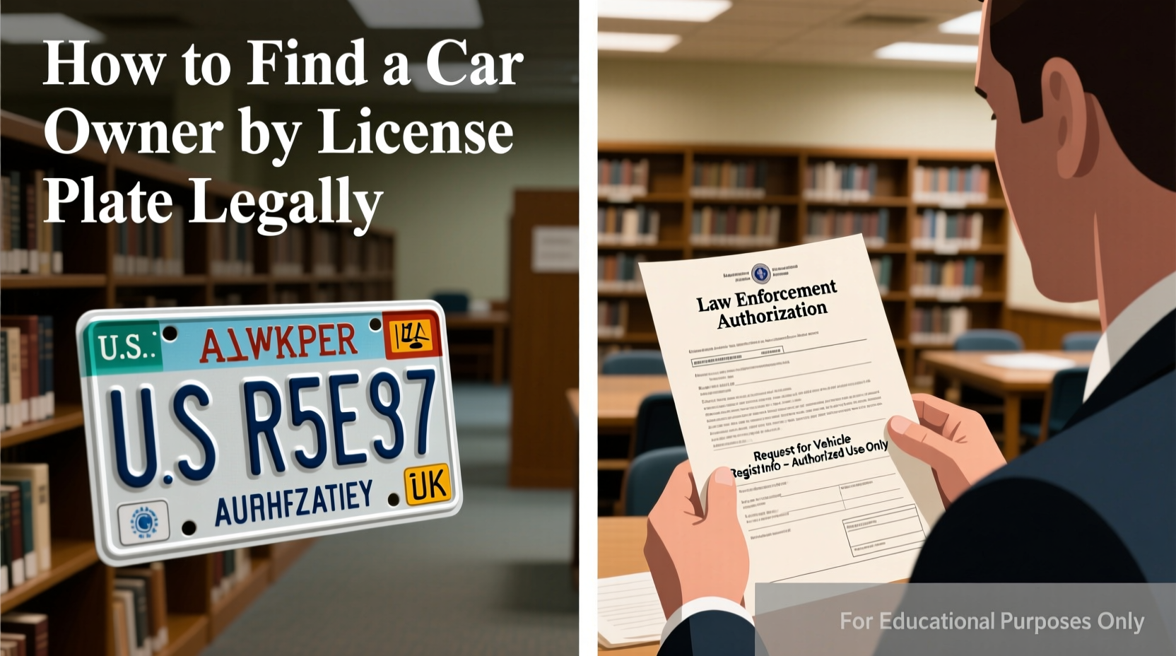 how do i find owner of car by license plate