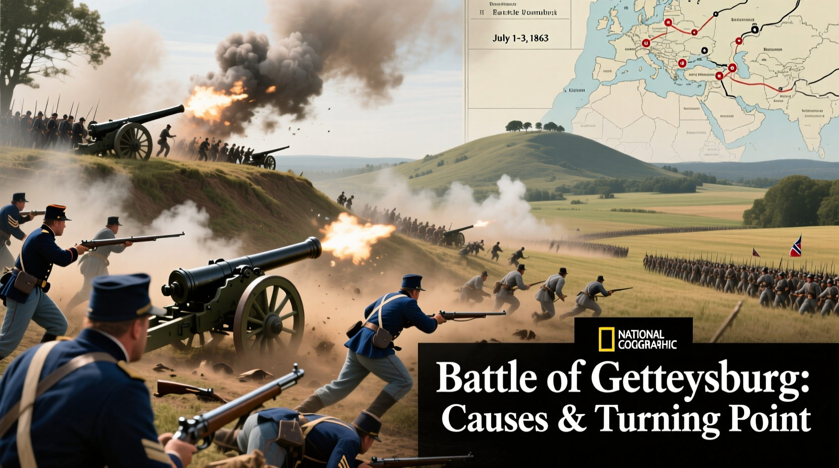 why was the battle of gettysburg fought causes summary