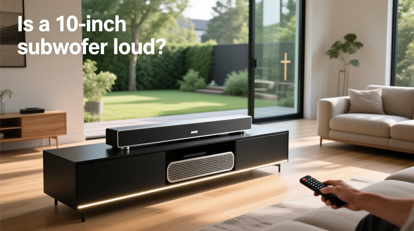 Soundbar with 10 Inch Subwoofer Guide