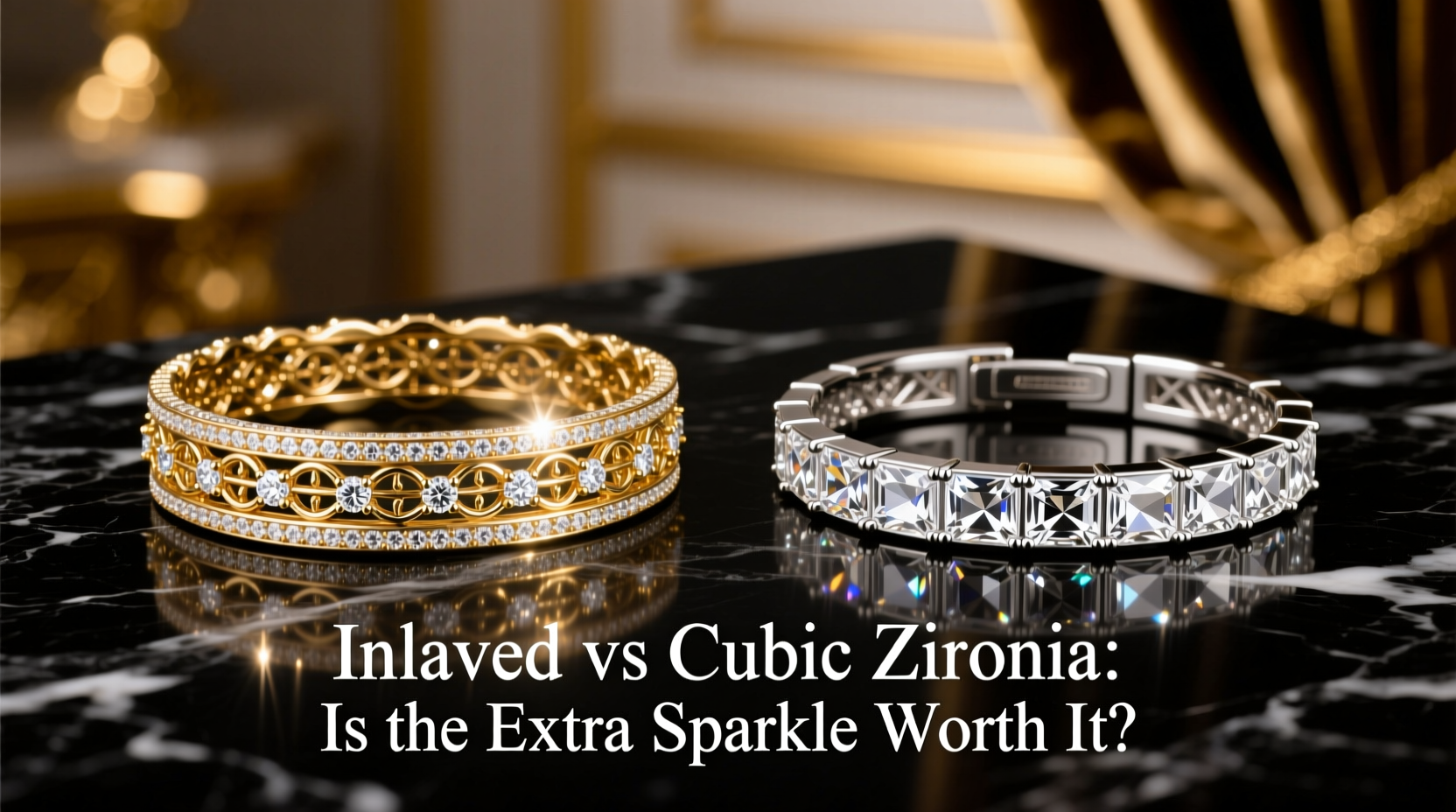 cz inlaid vs cubic zirconia bracelets is the extra cost really worth it for the sparkle