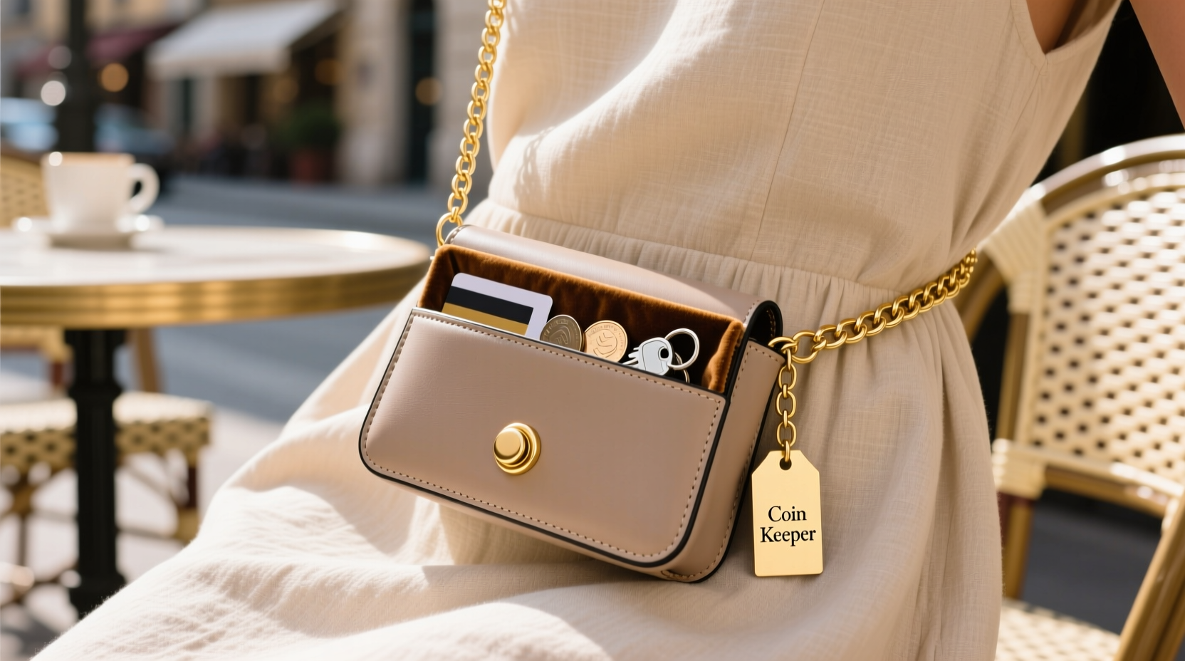 creative ways to use a mini bag as a stylish and functional coin purse