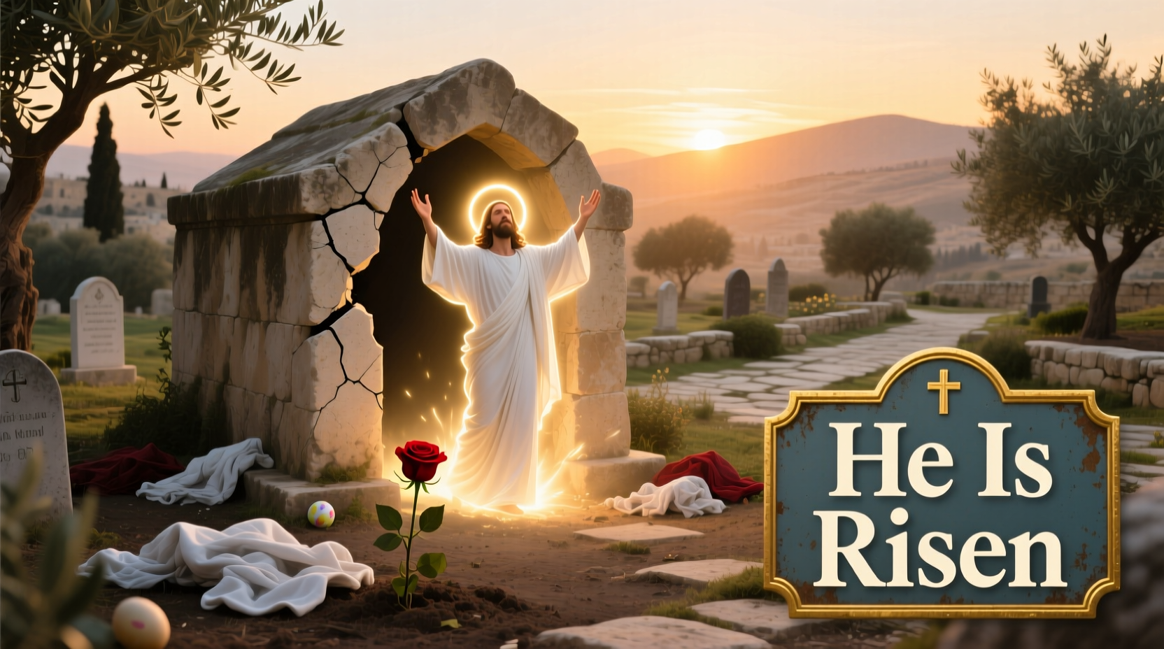 what does he is risen mean on easter