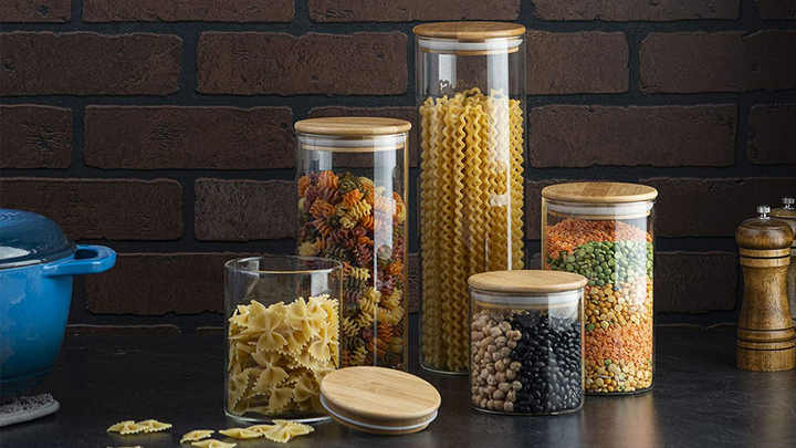 Best Selling Eco-friendly Products Kitchen 60 70 ml 2oz Mini Clear Storage  Containers Seasoning Glass Jar for Spices