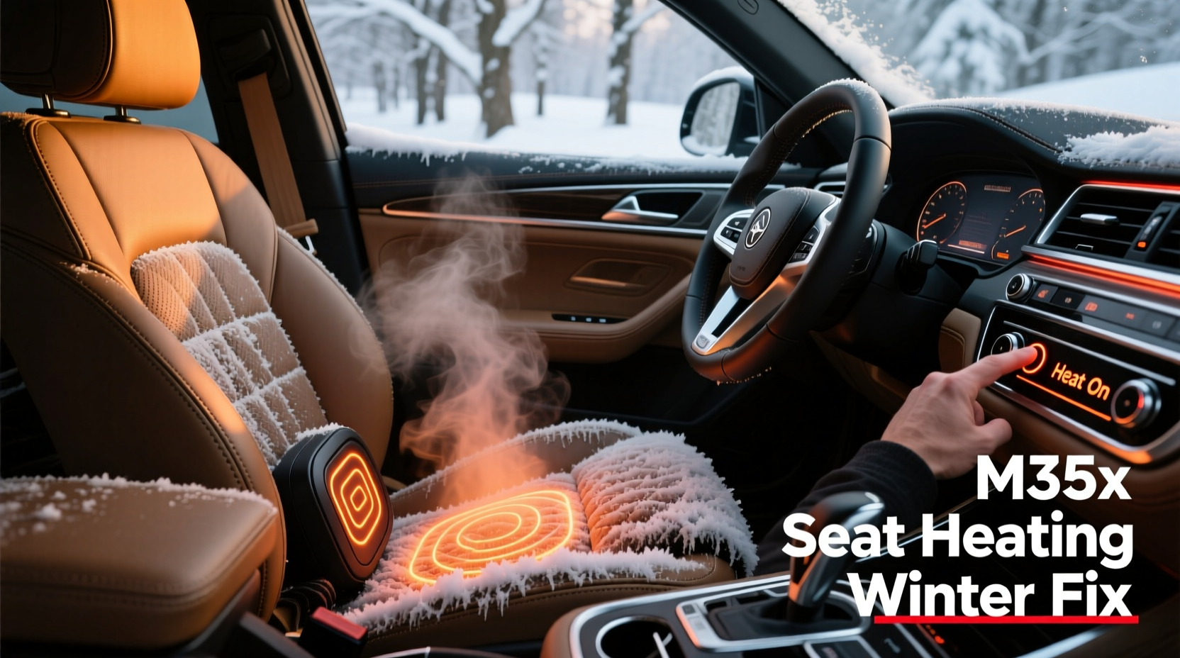 m35x seat heating winter fix