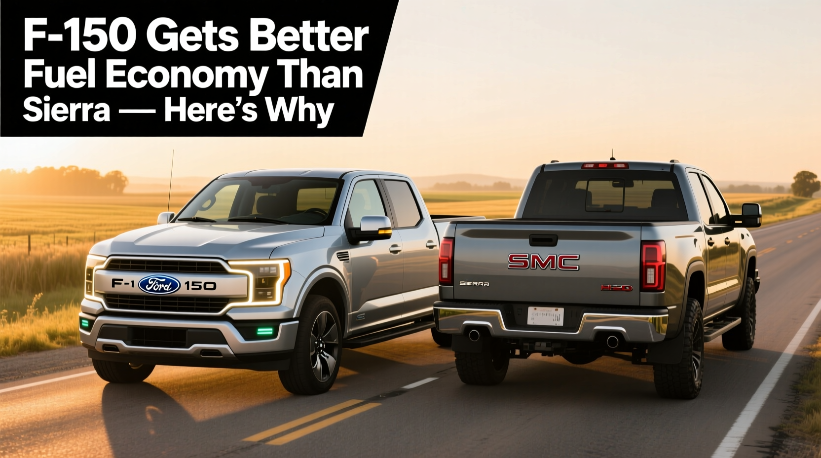 sierra vs f150 fuel economy