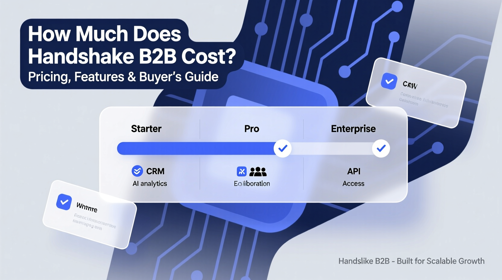 how much does handshake b2b cost