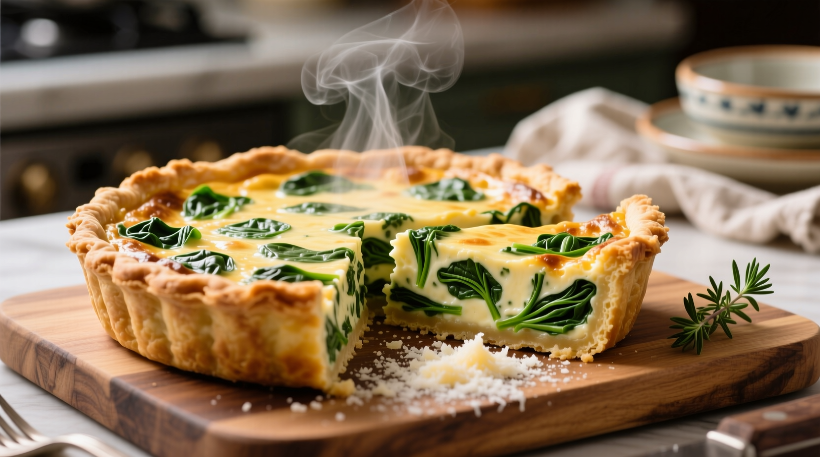 Fresh Spinach Quiche: Perfect Texture Every Time