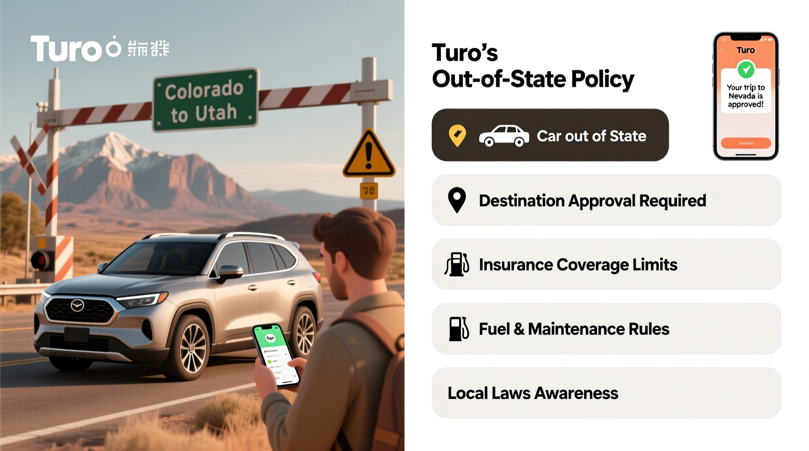 can you take a turo car out of state