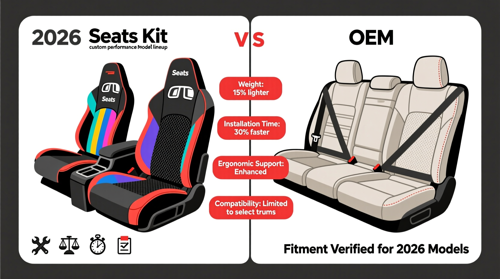 seats kit vs oem 2026